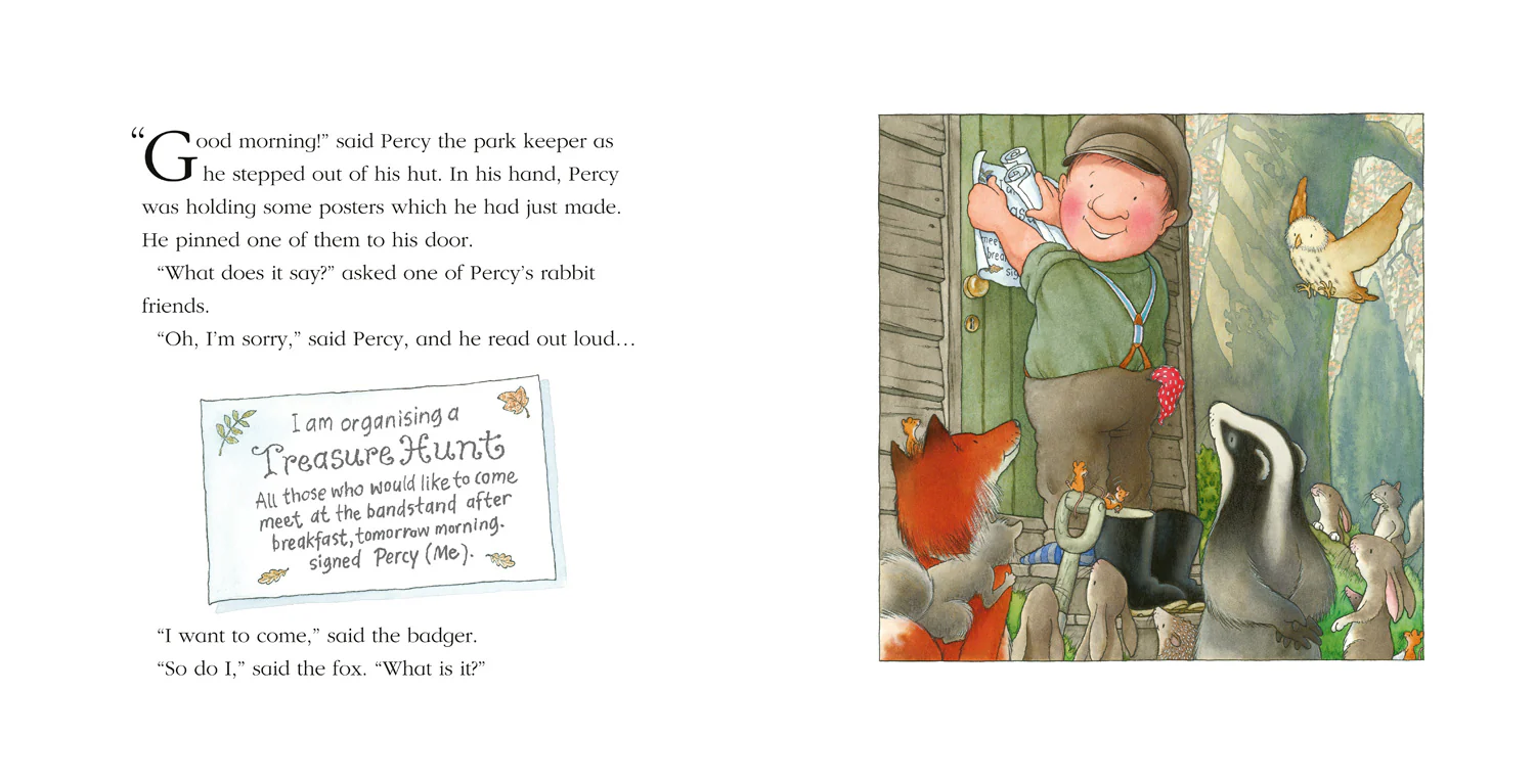 A Percy the Park Keeper Story - The Treasure Hunt