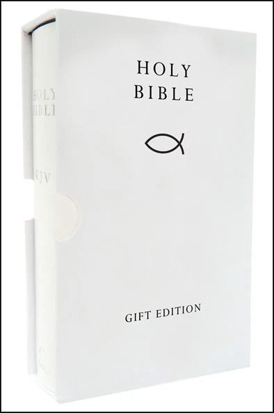 HOLY BIBLE: King James Version (KJV) White Compact Gift Edition: (New edition)