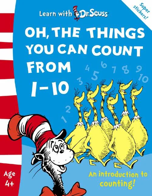 Learn With Dr. Seuss - Oh, The Things You Can Count From 1–10: The Back to School Range (Rebranded edition)
