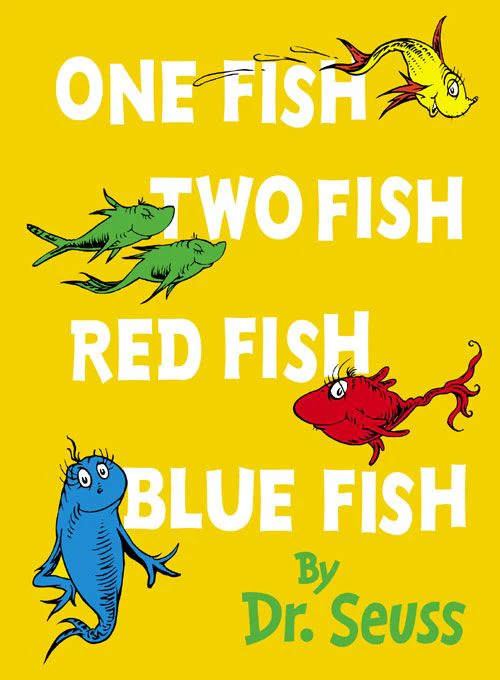 One Fish, Two Fish, Red Fish, Blue Fish: (Mini edition)
