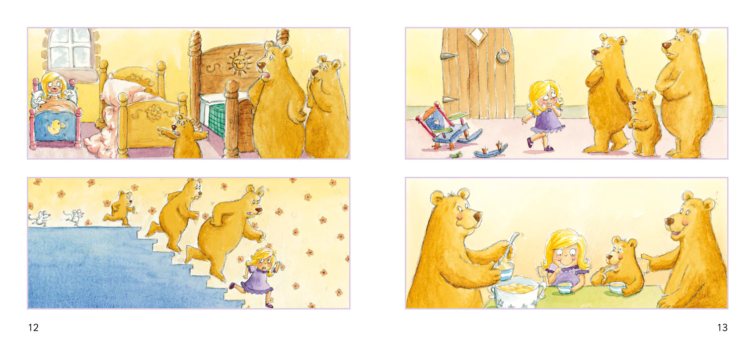 Collins Big Cat - Goldilocks and the Three Bears: Band 00/Lilac - Image 3