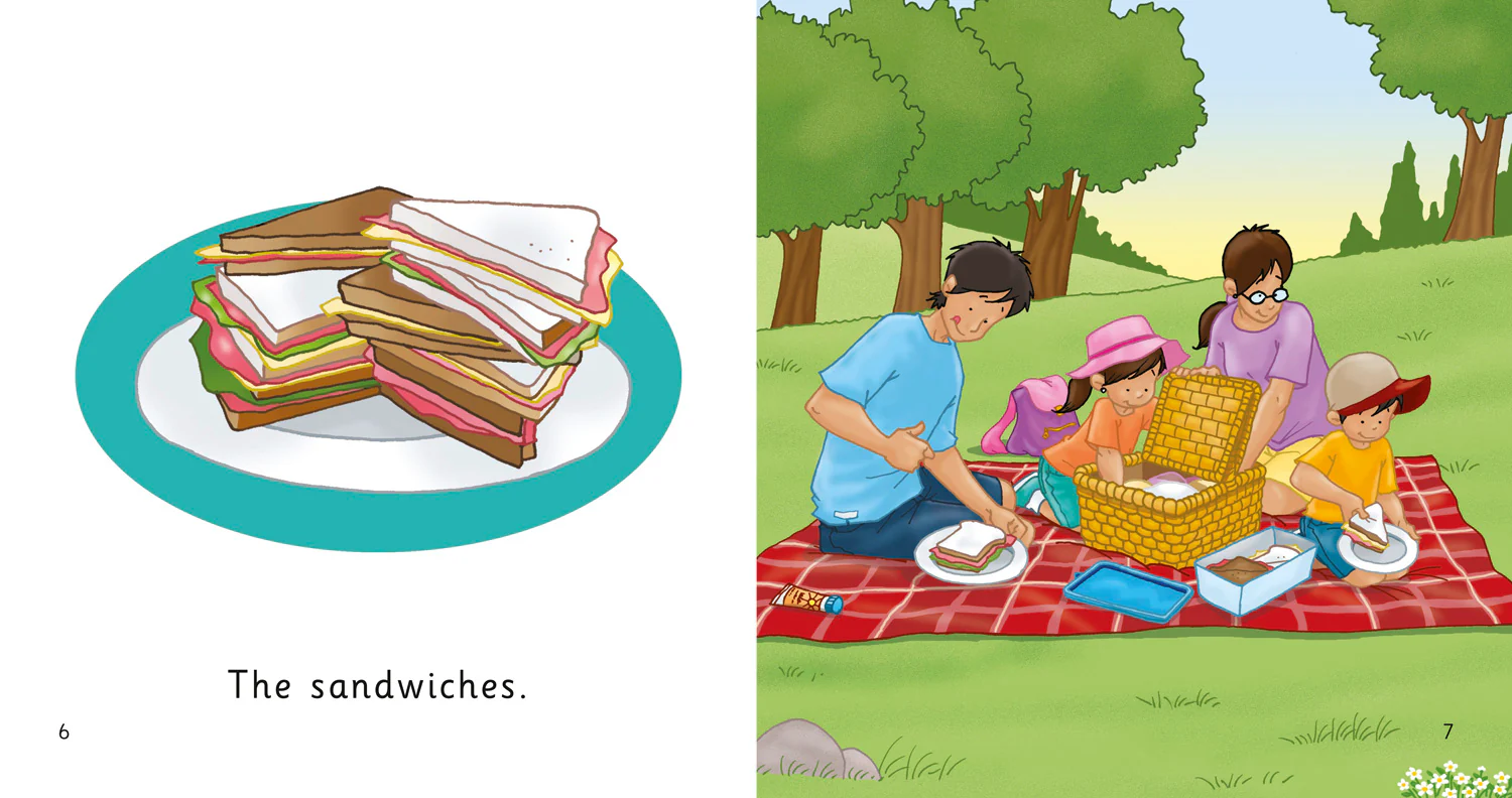 Collins Big Cat - The Picnic: Band 01A/Pink A - Image 3