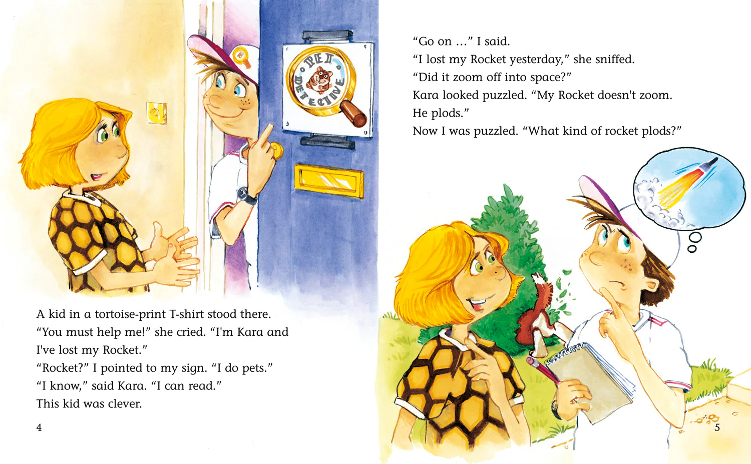 Collins Big Cat - Pet Detectives: Tortoise Trouble: Band 08/Purple - Image 2