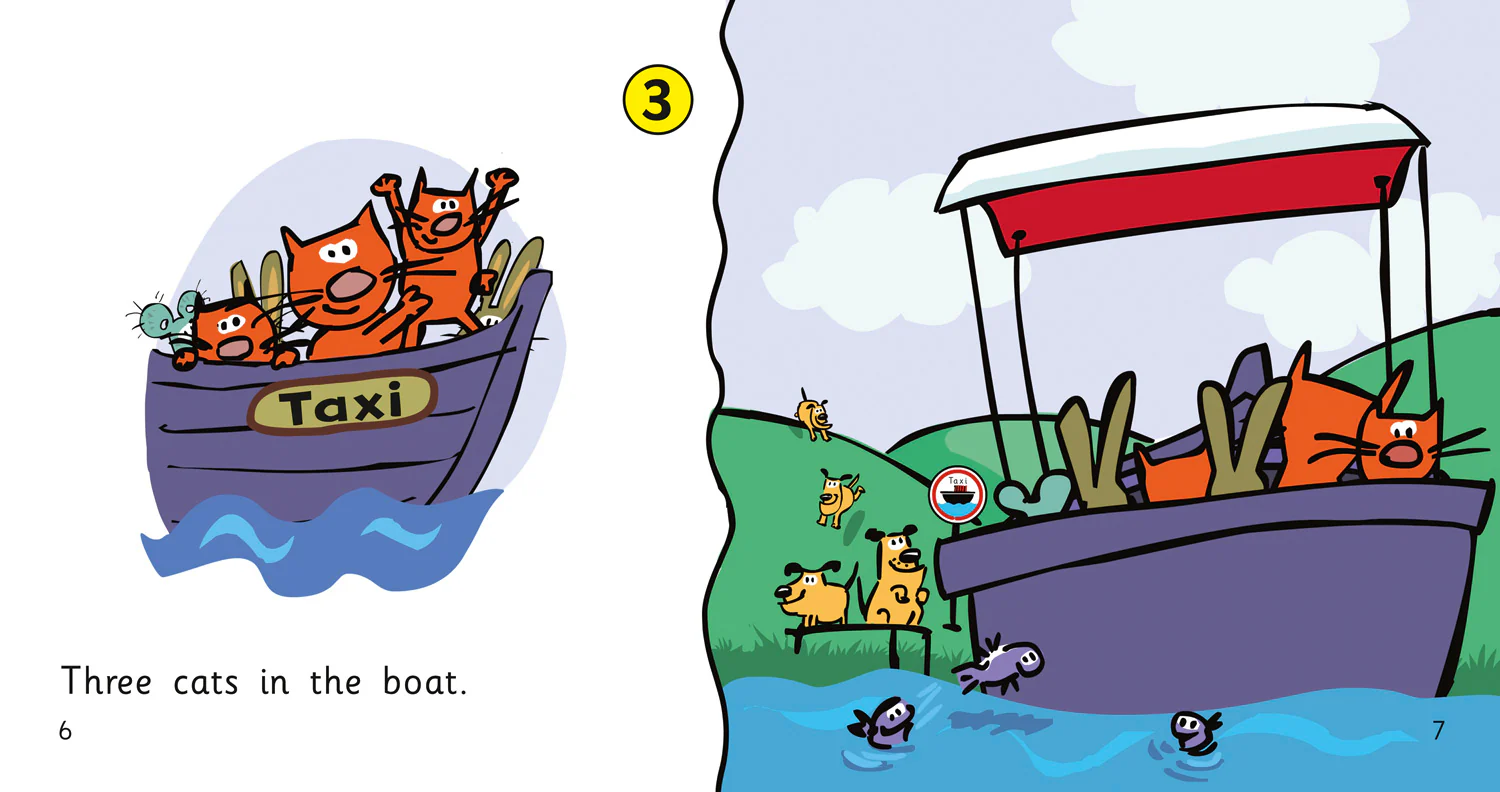Collins Big Cat - In the Boat: Band 01A/Pink A - Image 3