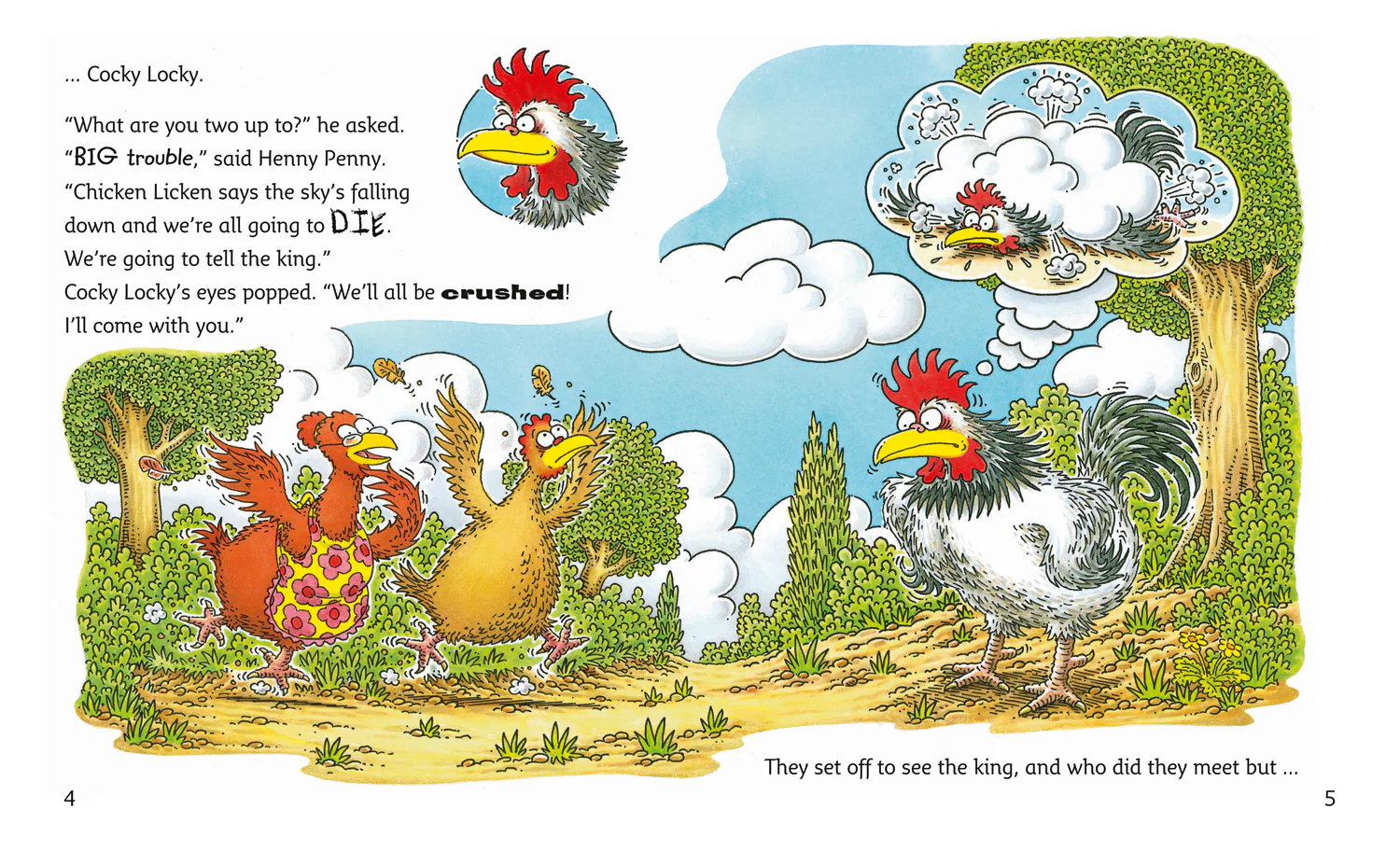 Collins Big Cat - Chicken Licken: Band 08/Purple - Image 3