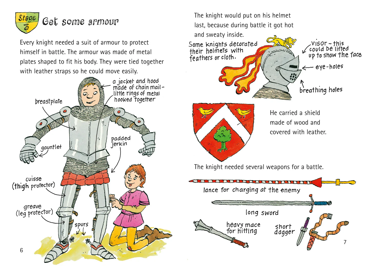Collins Big Cat - How To Be A Knight: Band 09/Gold - Image 2