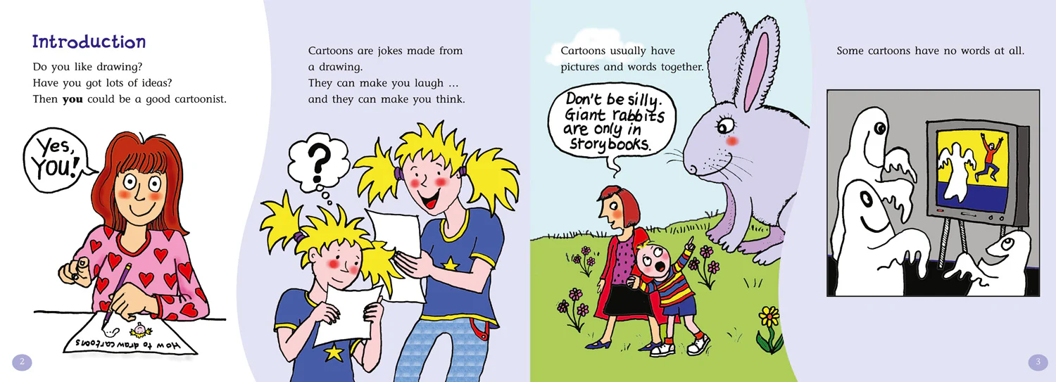 Collins Big Cat - How to Draw Cartoons: Band 08/Purple - Image 2