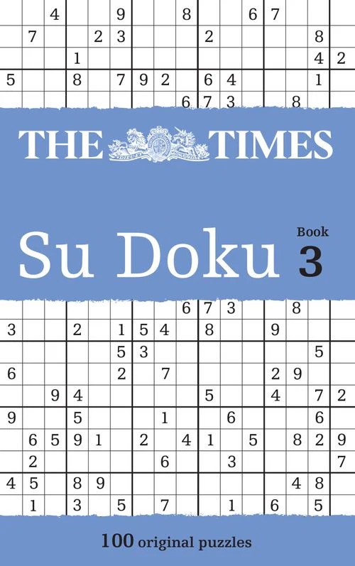 The Times Su Doku - The Times Su Doku Book 3: 100 challenging puzzles from The Times