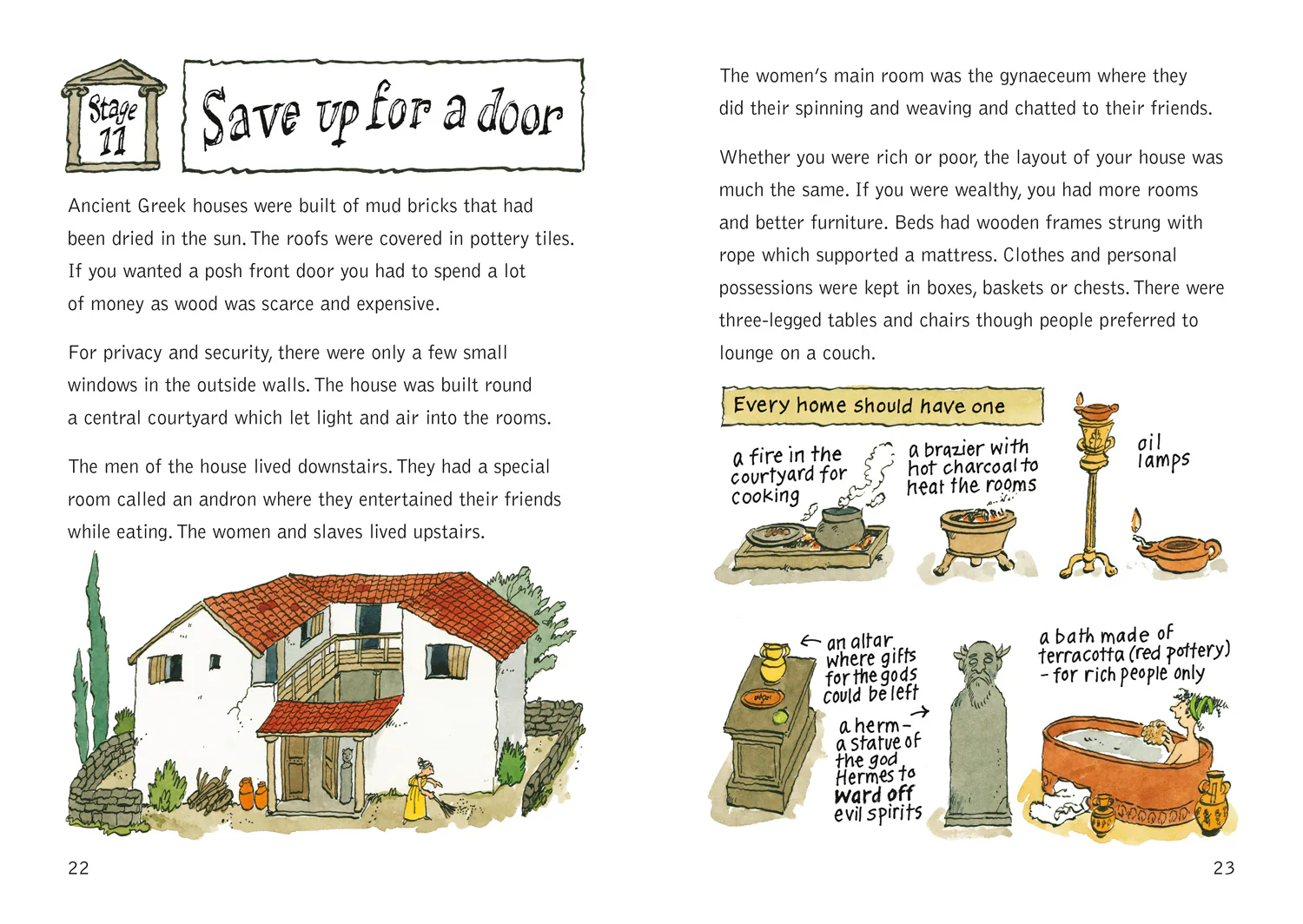 Collins Big Cat - How to be an Ancient Greek: Band 16/Sapphire - Image 3