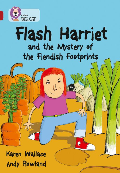 Collins Big Cat - Flash Harriet and the Mystery of the Fiendish Footprints: Band 14/Ruby - Image 3