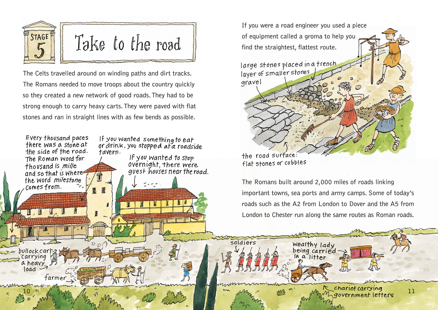Collins Big Cat - How to be a Roman: Band 14/Ruby - Image 3