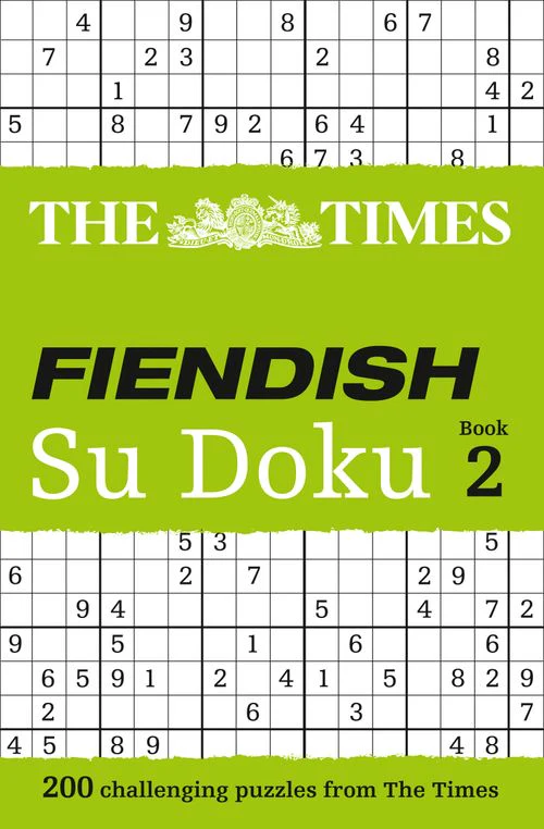The Times Su Doku - The Times Fiendish Su Doku Book 2: 200 challenging puzzles from The Times
