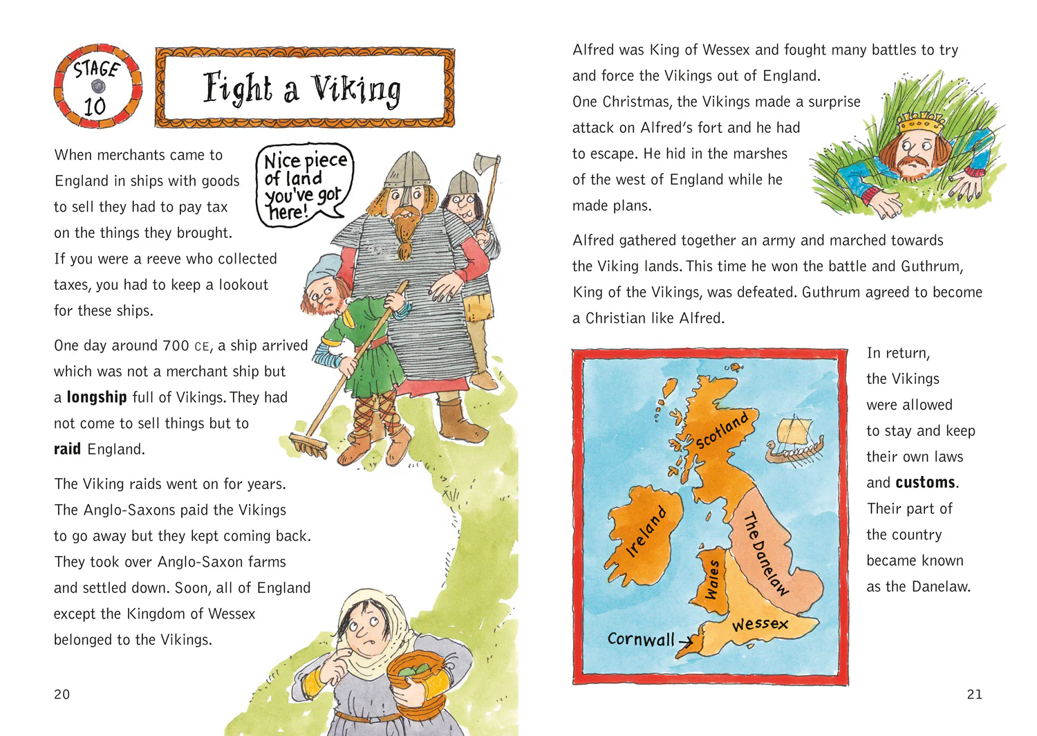 Collins Big Cat - How to be an Anglo Saxon: Band 13/Topaz - Image 3