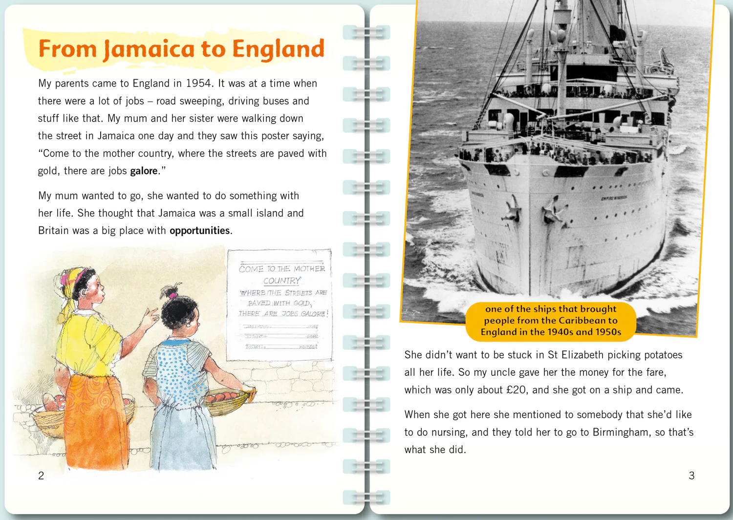 Collins Big Cat - Benjamin Zephaniah: My Story: Band 17/Diamond - Image 2