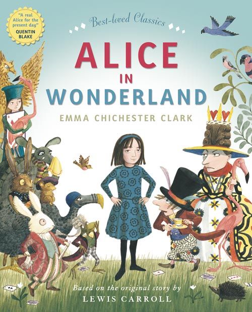 ALICE IN WONDERLAND: (Picture Book Classics edition)