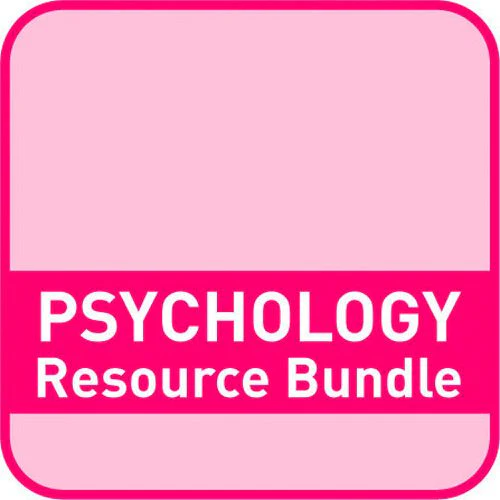 Psychology Resource Bundles - Individual Differences: Psychopathology: (Paid for download edition)