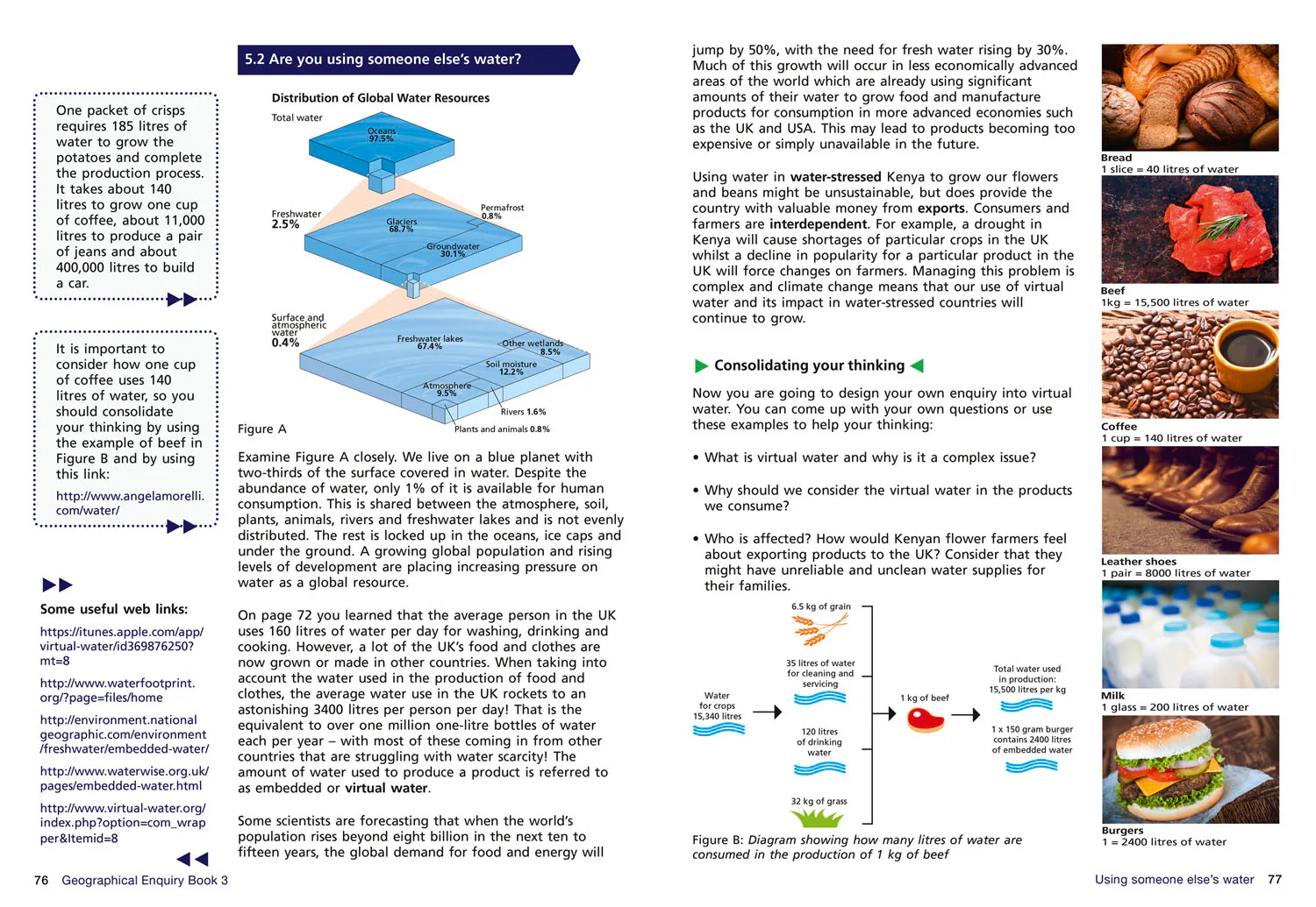 Collins Key Stage 3 Geography - Geographical Enquiry Student Book 3 - Image 4