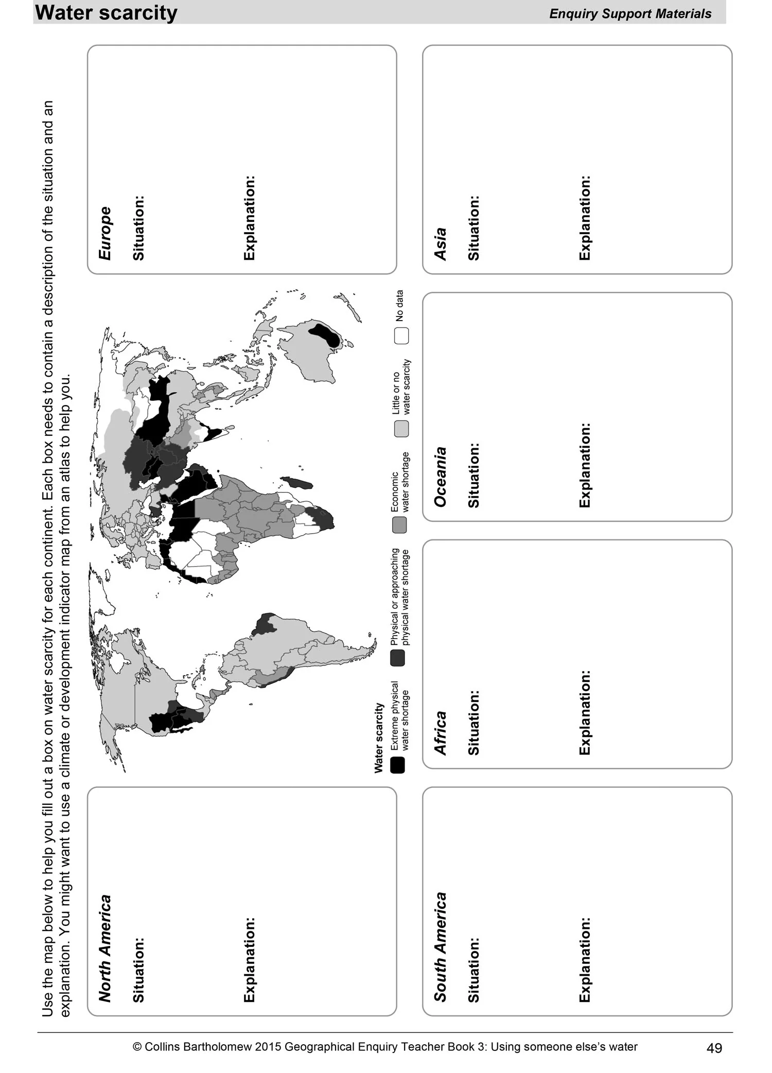 Collins Key Stage 3 Geography - Geographical Enquiry Teacher's Book 3 - Image 4