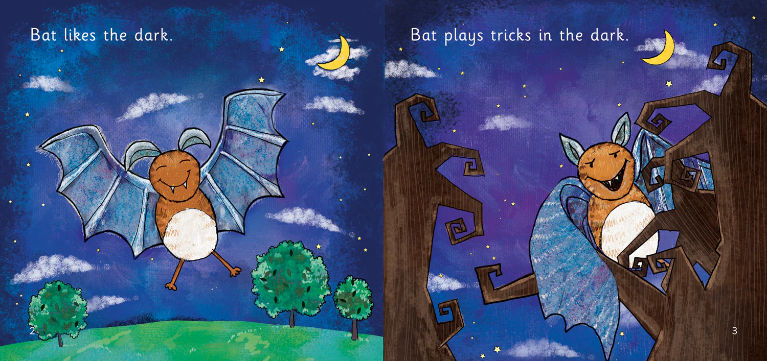 Collins Big Cat - Bad Bat: Band 02B/Red B - Image 2