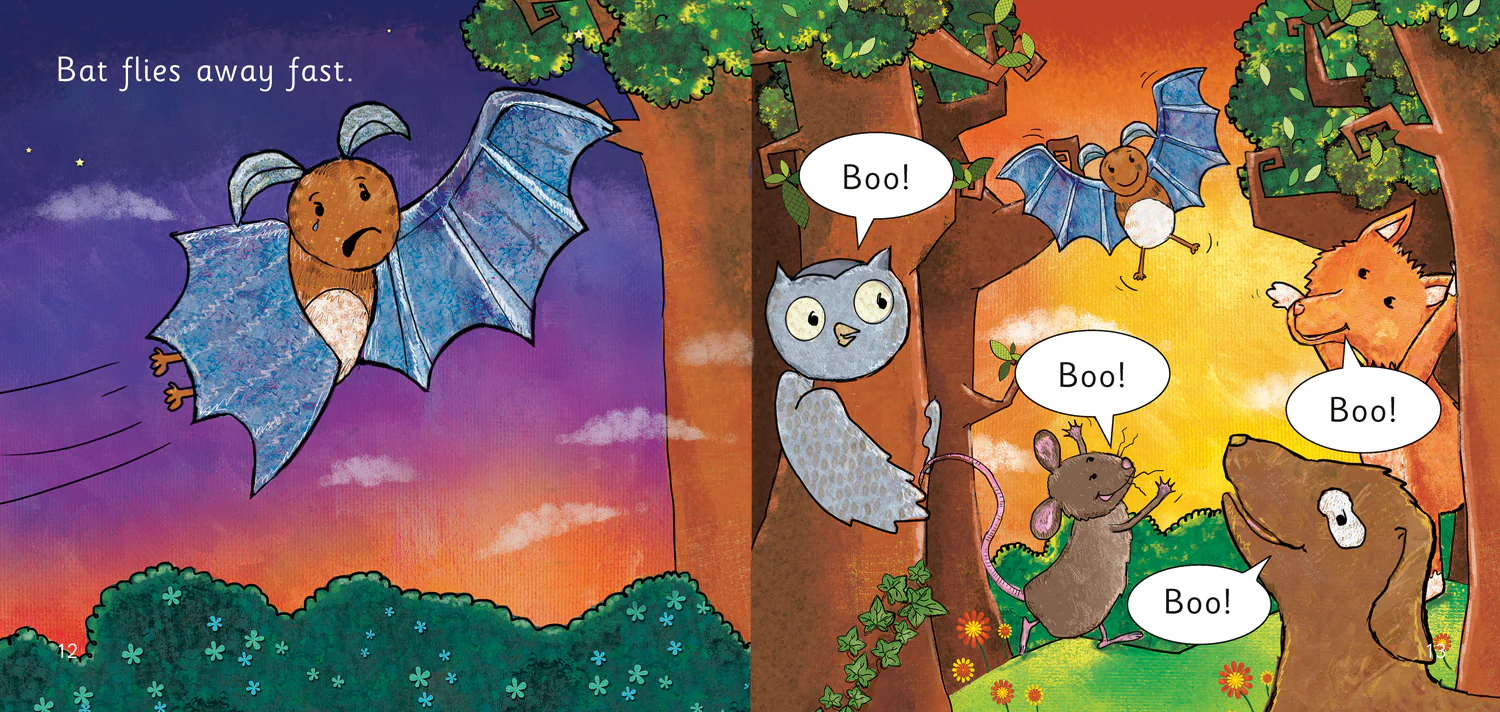 Collins Big Cat - Bad Bat: Band 02B/Red B - Image 3
