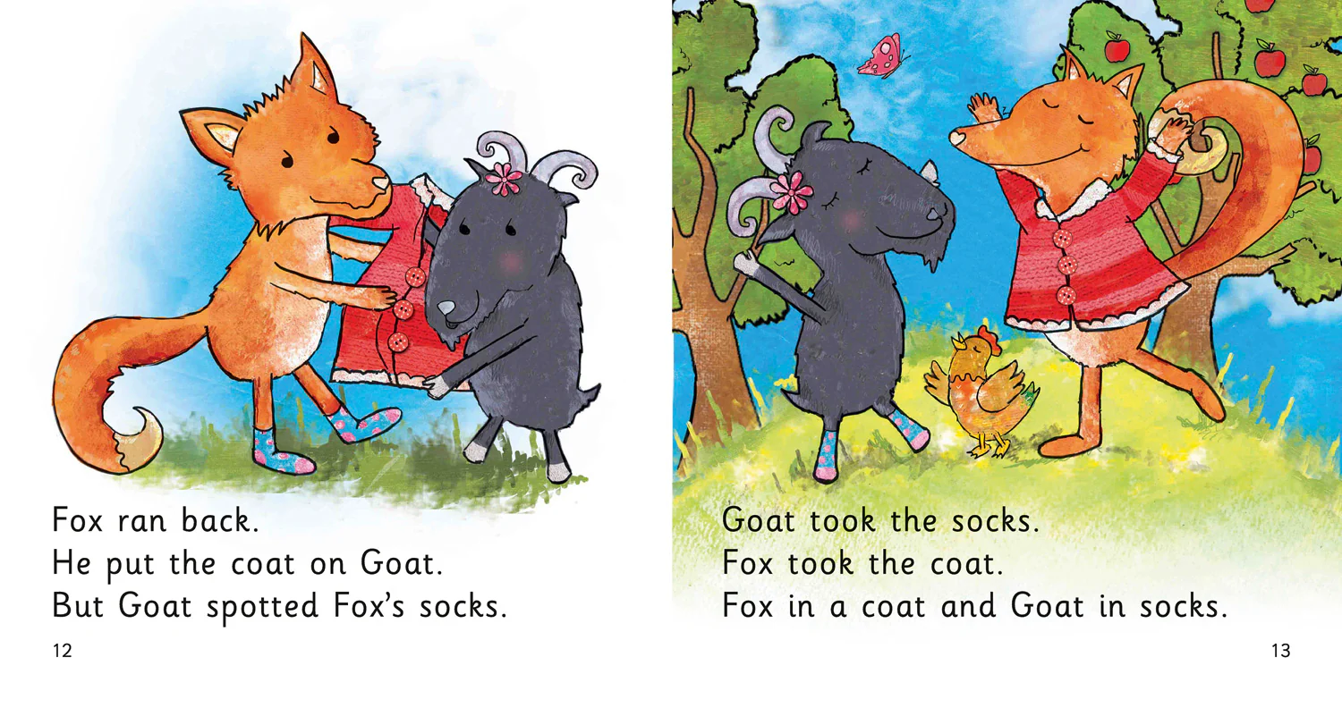 Collins Big Cat Phonics - Goat’s Coat: Band 02B/Red B - Image 3