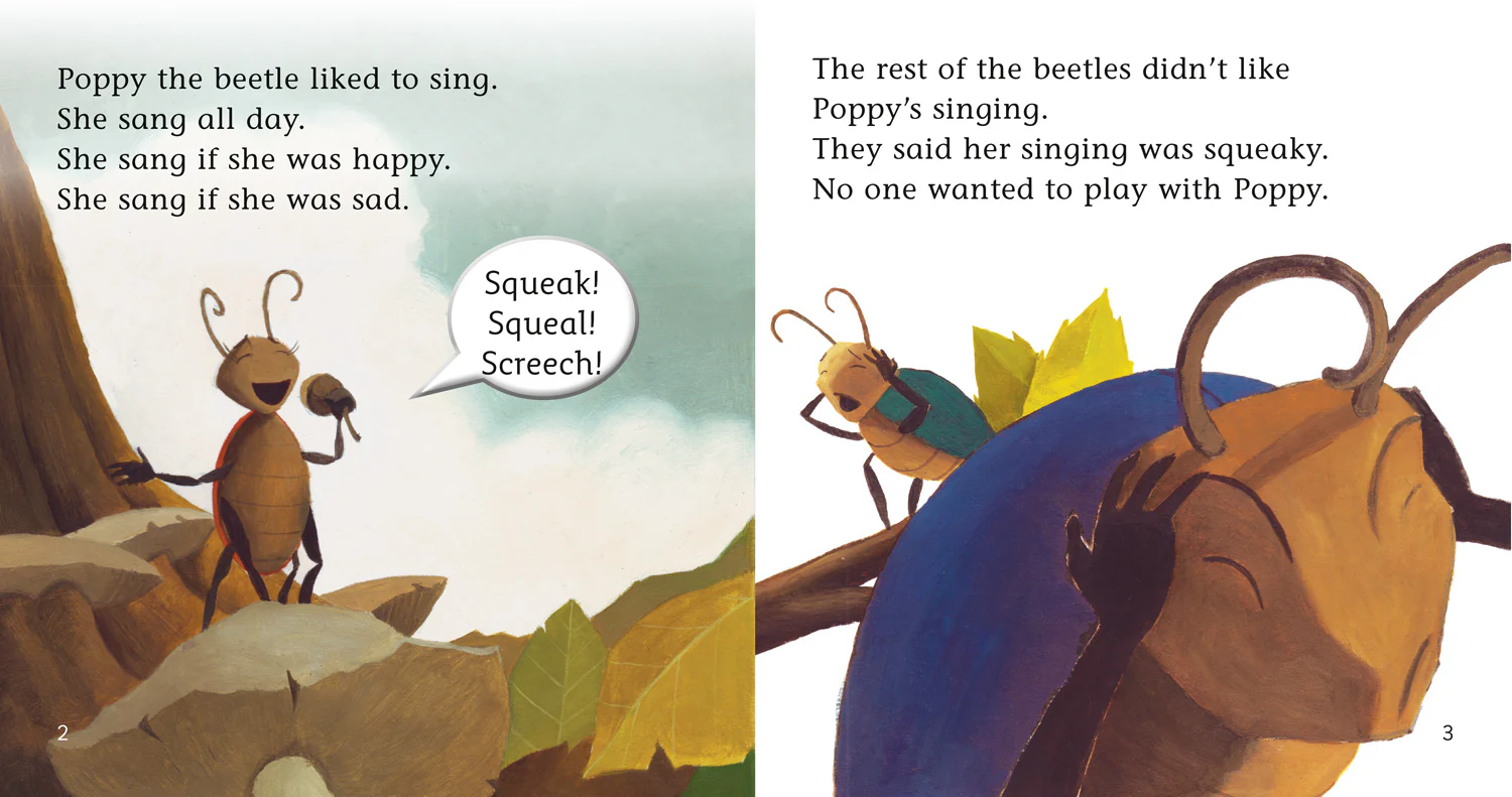 Collins Big Cat Phonics - The Singing Beetle: Band 03/Yellow - Image 2