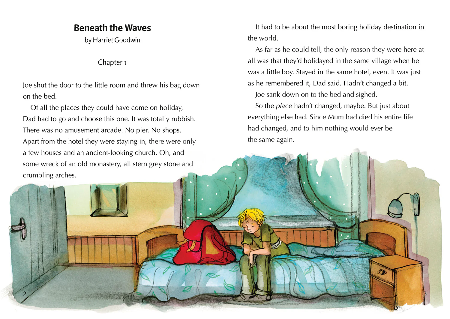Collins Big Cat - Beneath the Waves: Two Ghost Stories: Band 18/Pearl - Image 2