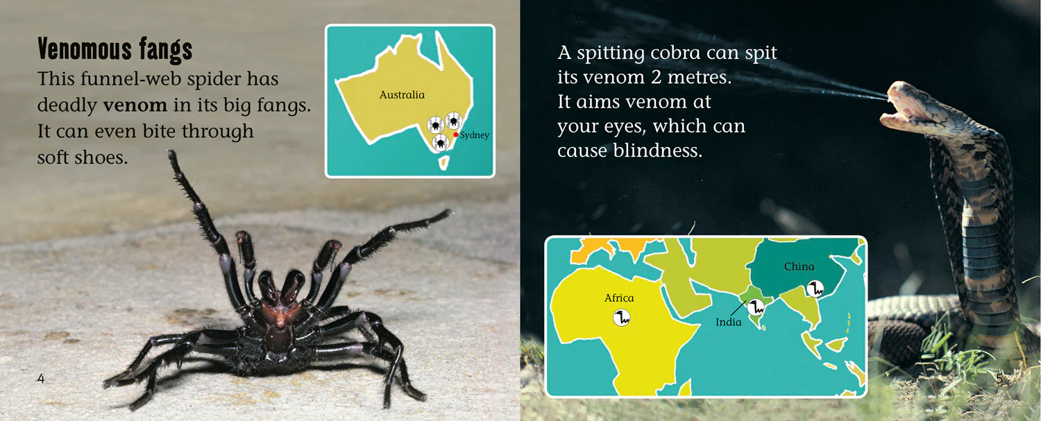 Collins Big Cat Progress - World’s Deadliest Creatures: Band 04 Blue/Band 14 Ruby - Image 3