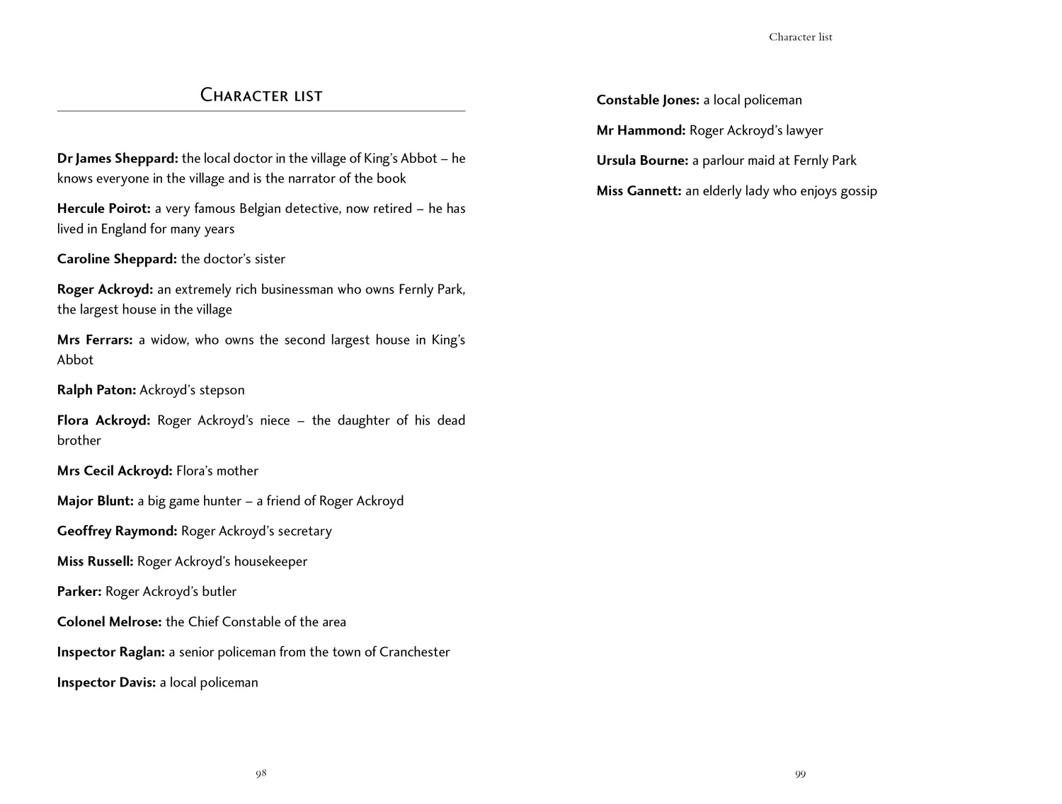 Collins Agatha Christie ELT Readers - The Murder of Roger Ackroyd: Level 5, B2+ (First edition) - Image 4