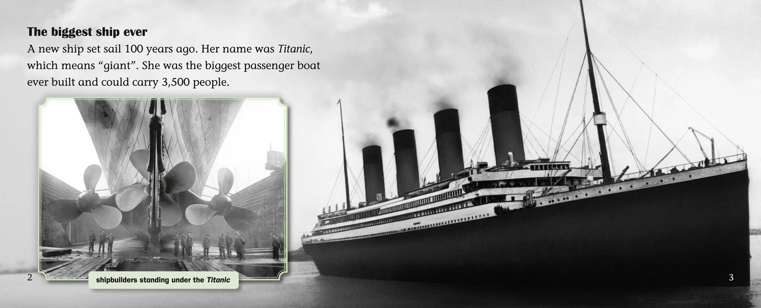 Collins Big Cat - The Titanic: Band 06/Orange - Image 2