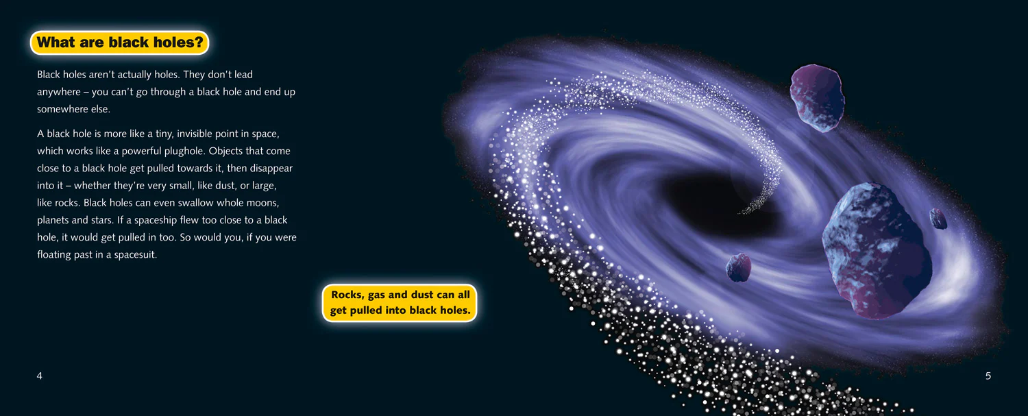 Collins Big Cat - Black Holes: Band 14/Ruby - Image 2