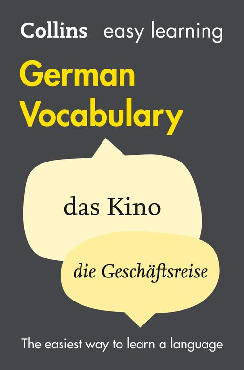 Collins Easy Learning - Easy Learning German Vocabulary: Trusted support for learning (Third edition)