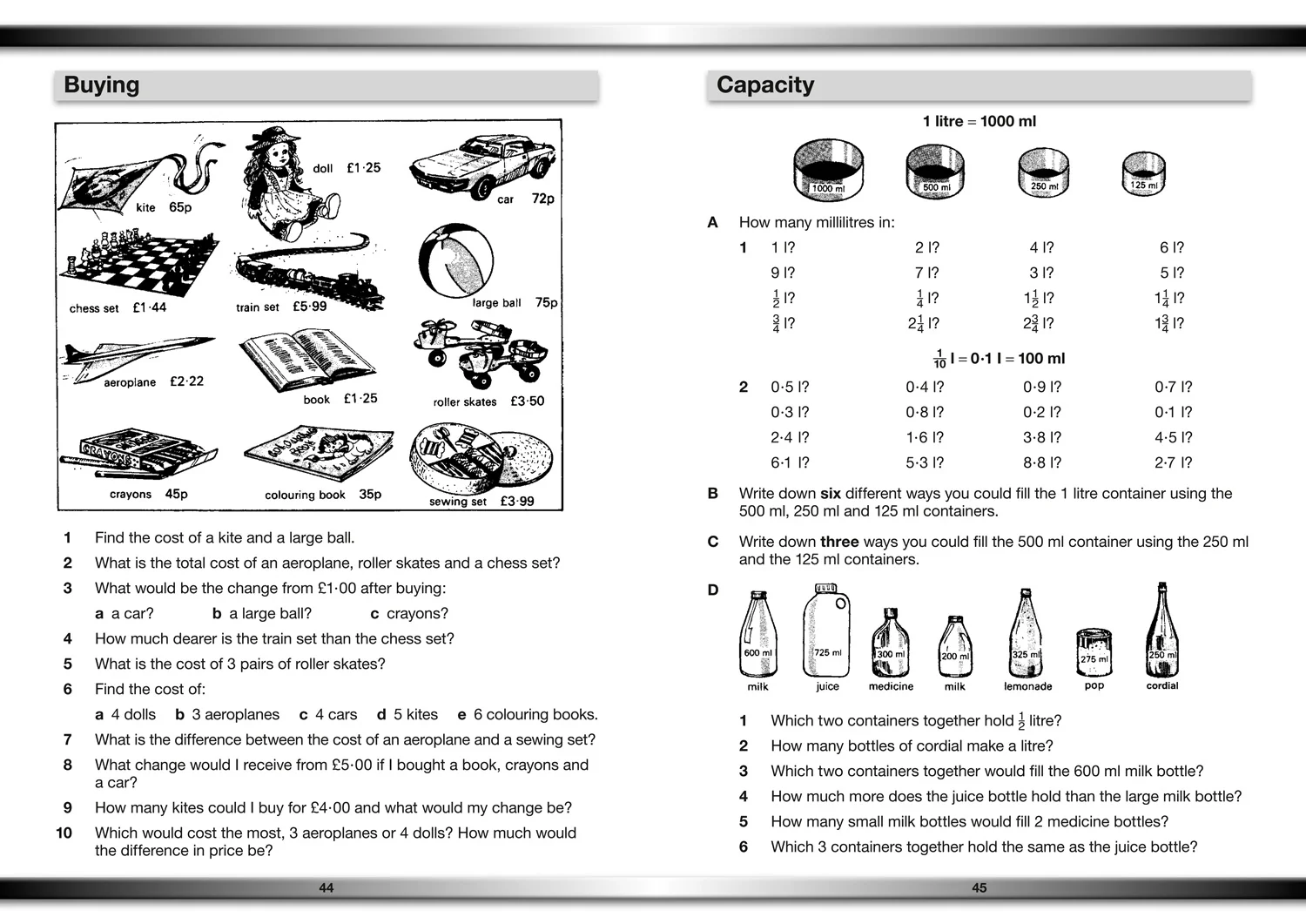 Collins Practice in the Basic Skills - Maths Book 3 - Image 3
