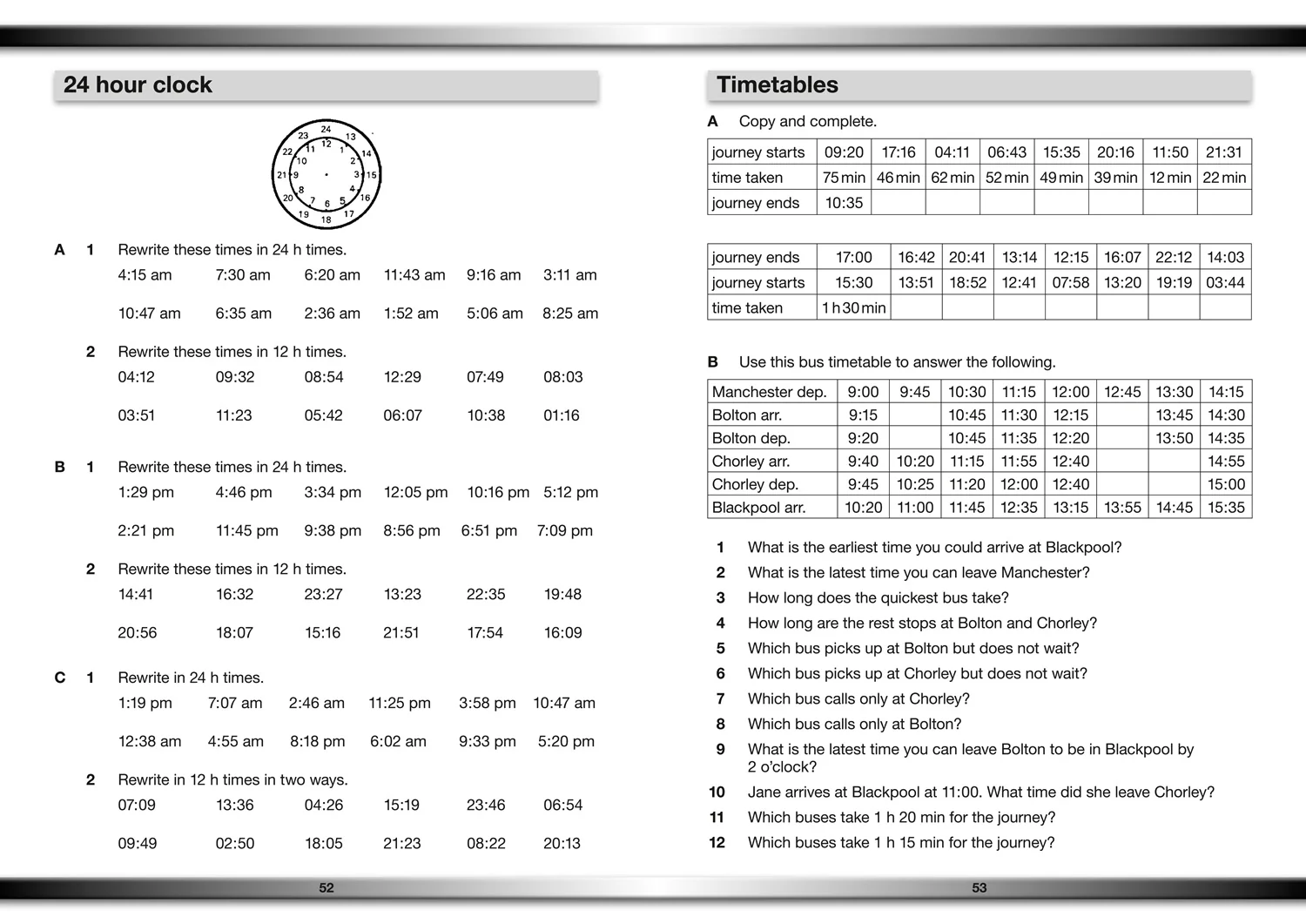 Collins Practice in the Basic Skills - Maths Book 4 - Image 3
