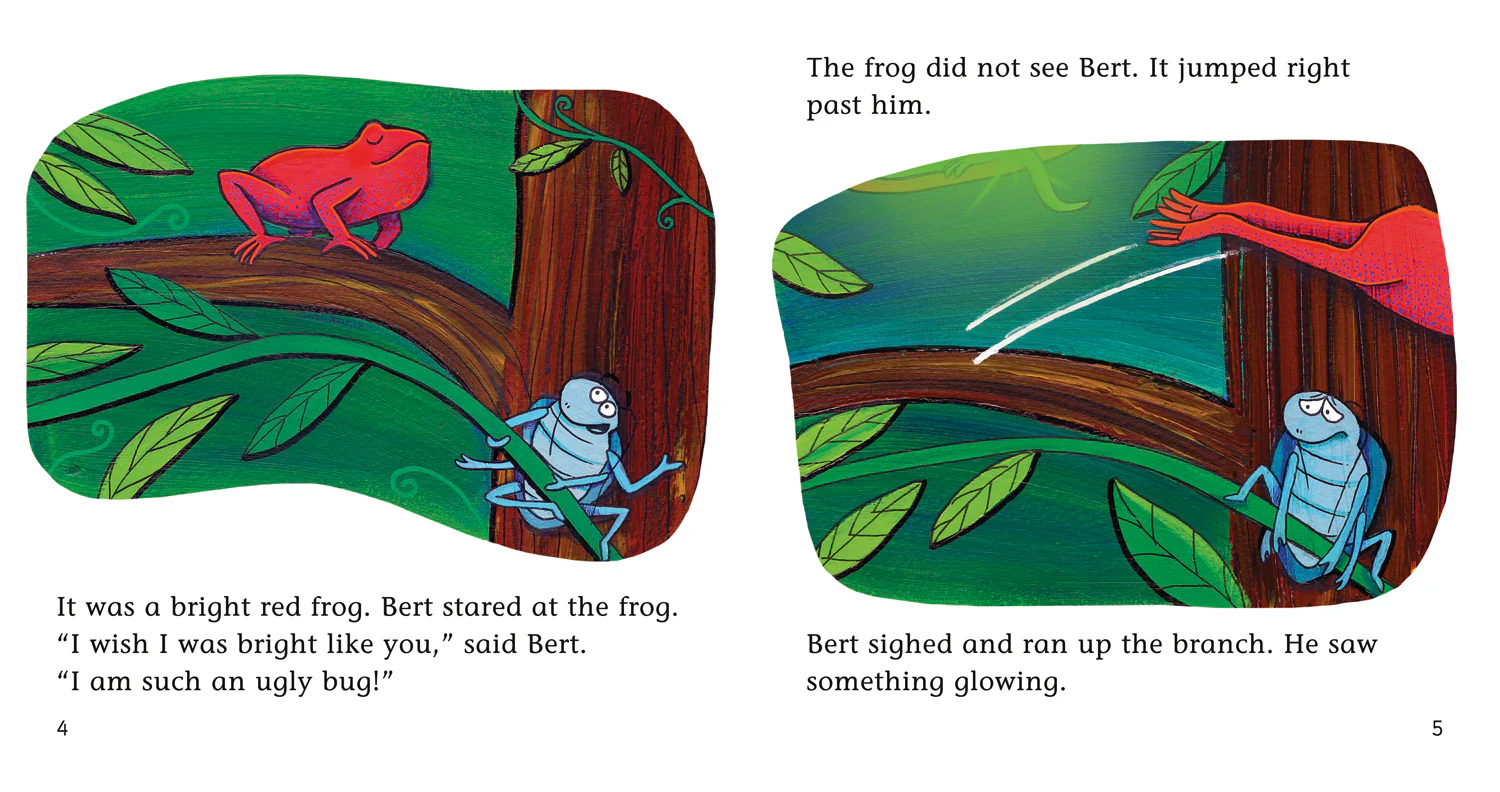 Collins Big Cat Phonics - BERT THE UGLY BUG: Band 04/Blue - Image 3