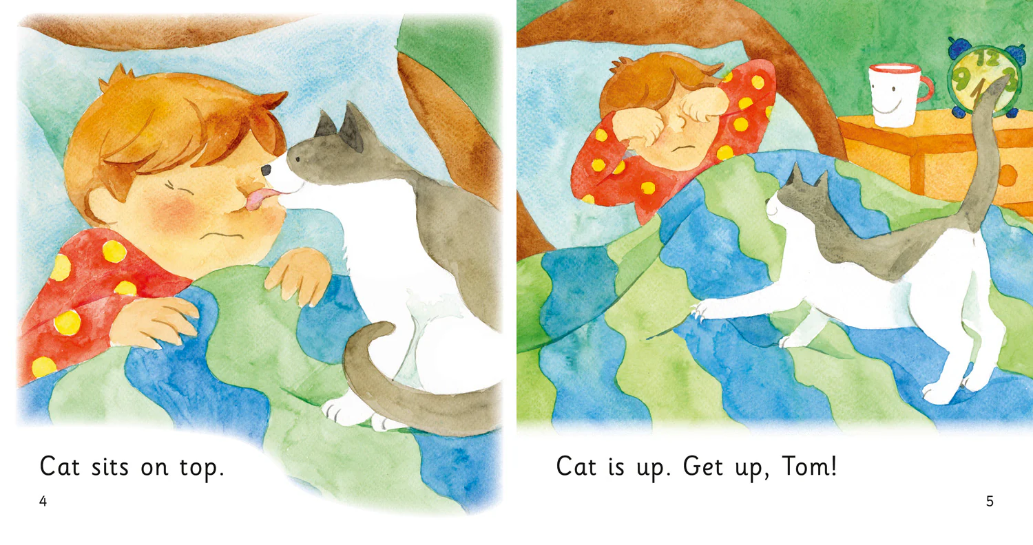 Collins Big Cat Phonics - GET UP, TOM!: Band 01B/Pink B - Image 3
