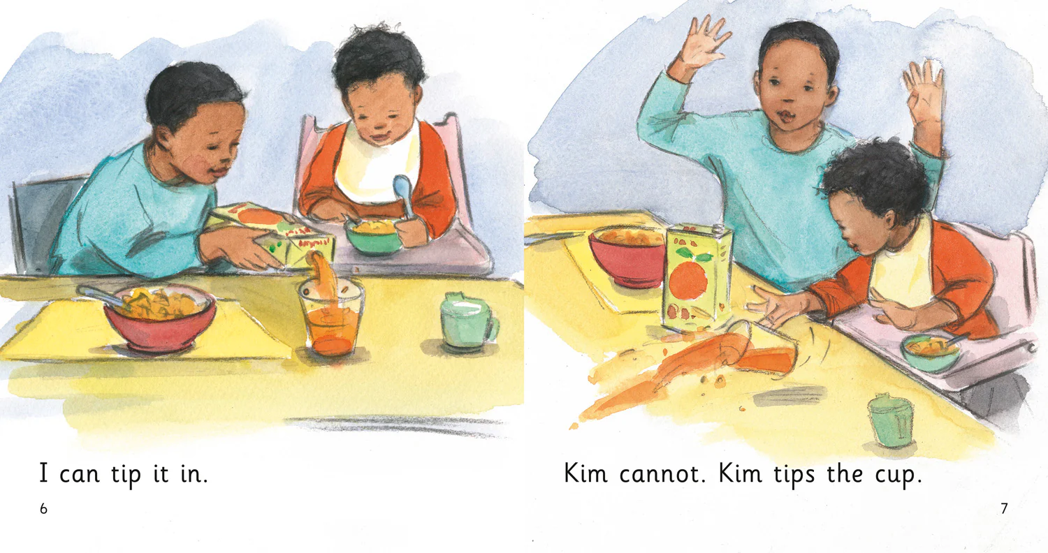 Collins Big Cat Phonics - I CAN, KIM CAN: Band 01B/Pink B - Image 3