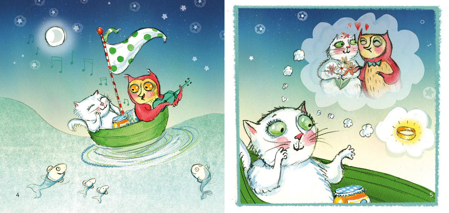 Collins Big Cat - The Owl and the Pussycat: Band 00/Lilac - Image 3