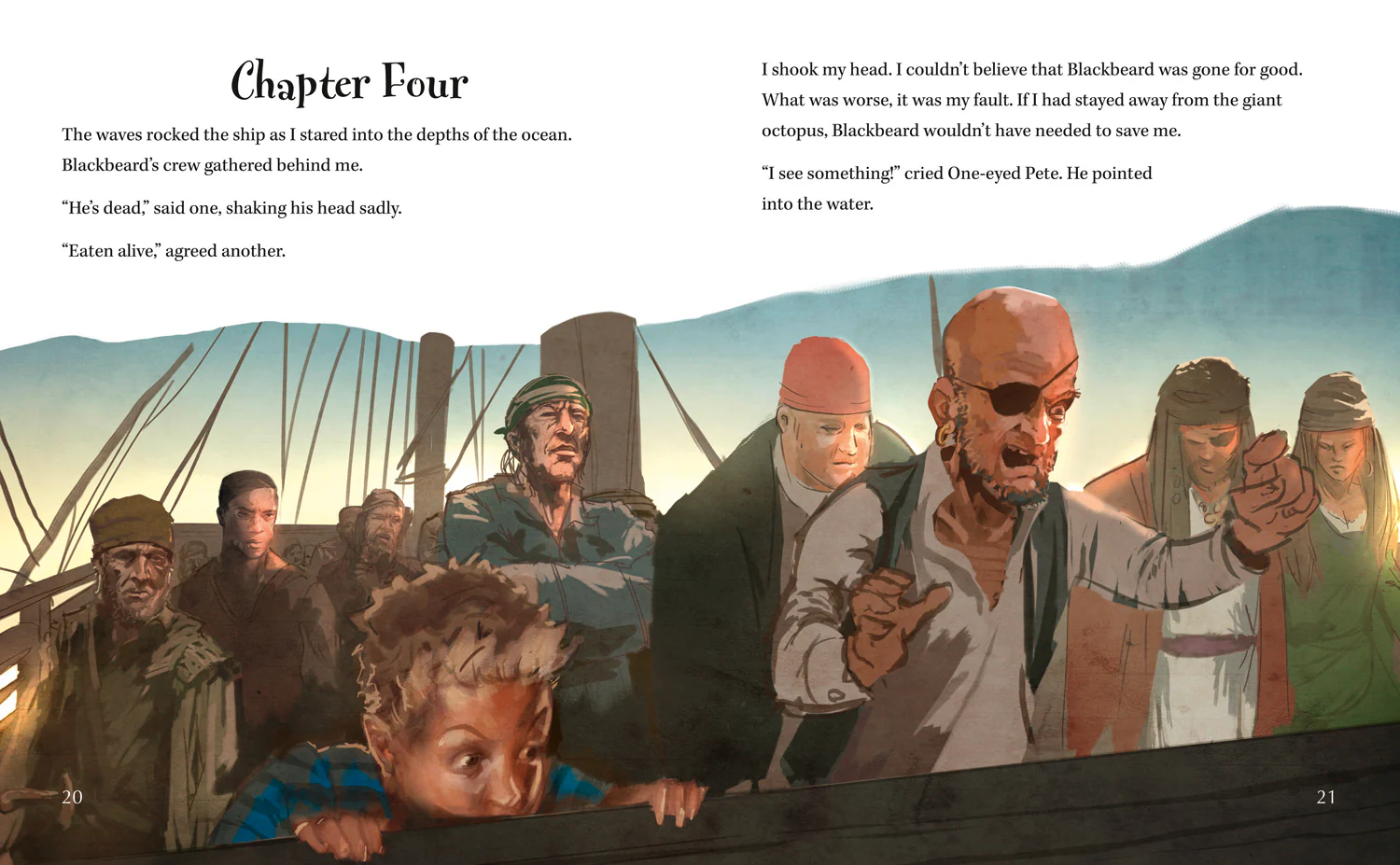 Collins Big Cat Progress - Blackbeard and the Monster of the Deep: Band 11 Lime/Band 12 Copper - Image 3
