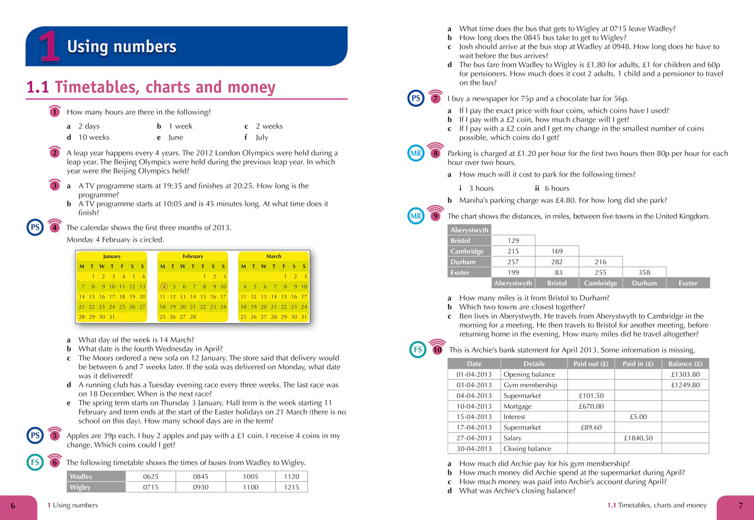 Maths Frameworking - KS3 Maths Homework Book 1 - Image 3