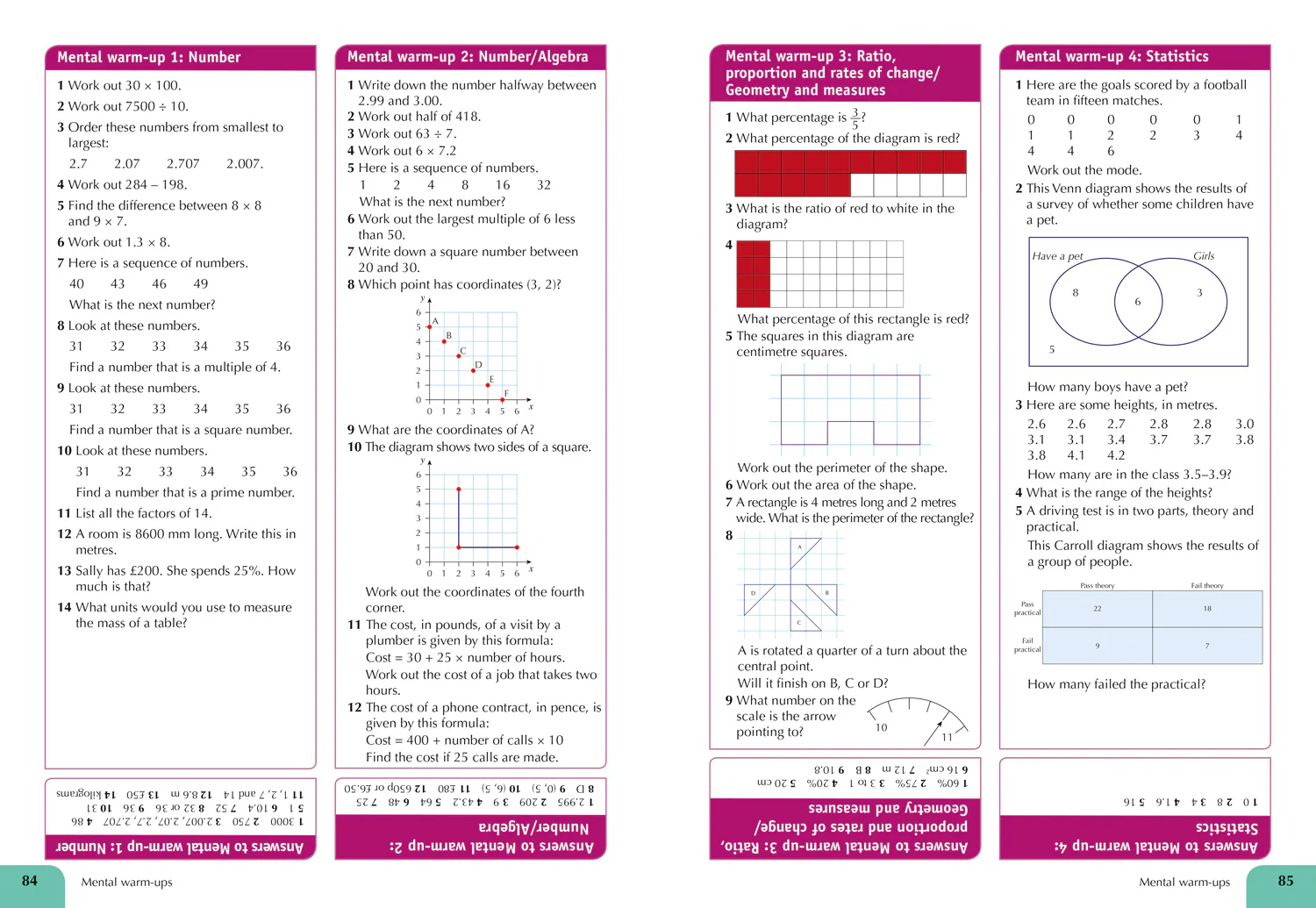 Maths Frameworking - KS3 Maths Intervention Step 2 Workbook - Image 3