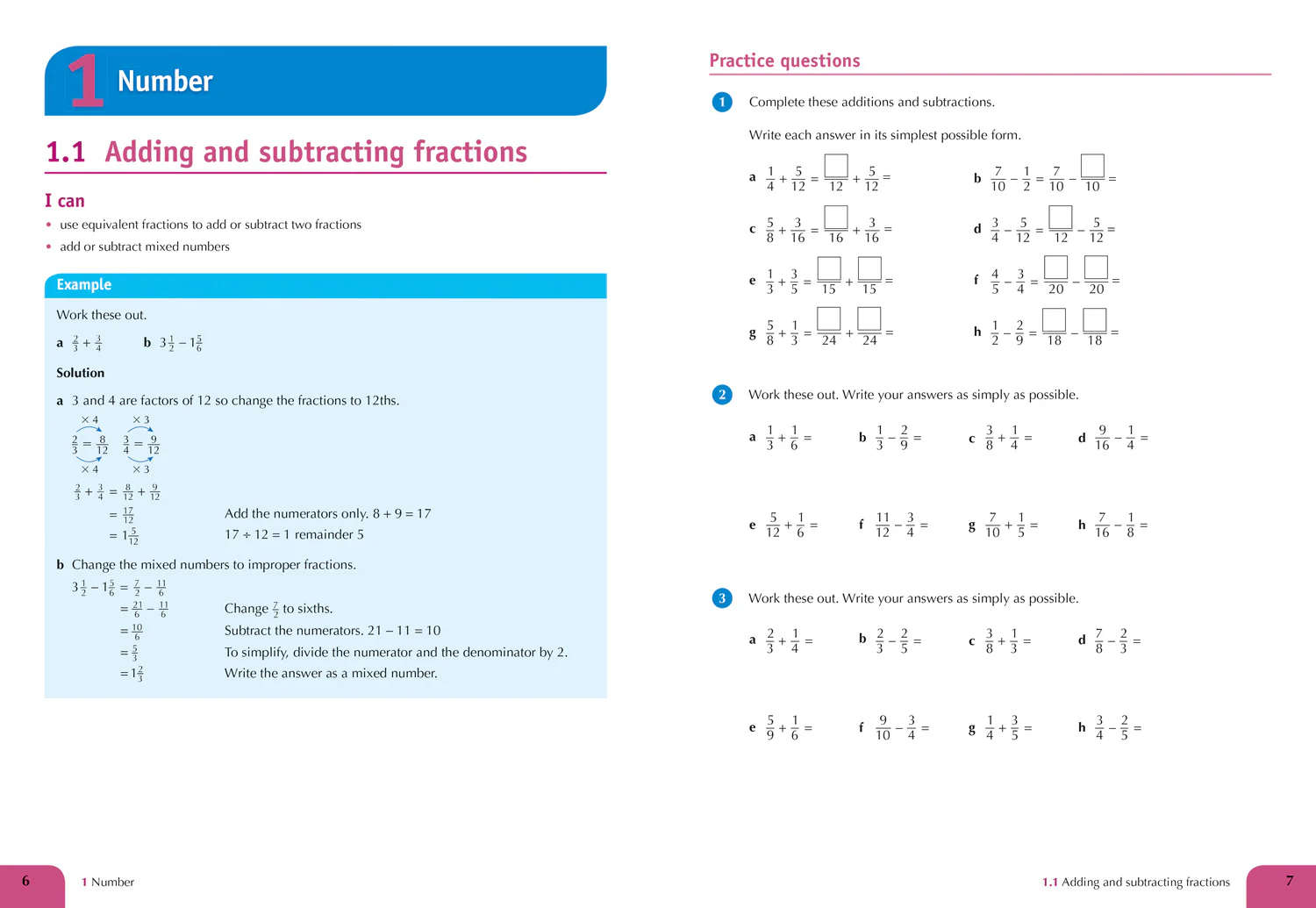 Maths Frameworking - KS3 Maths Intervention Step 4 Workbook - Image 3