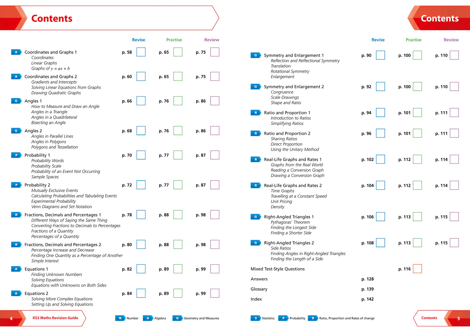 Collins KS3 Revision - KS3 Maths Foundation Level Revision Guide: Ideal for Years 7, 8 and 9 - Image 3