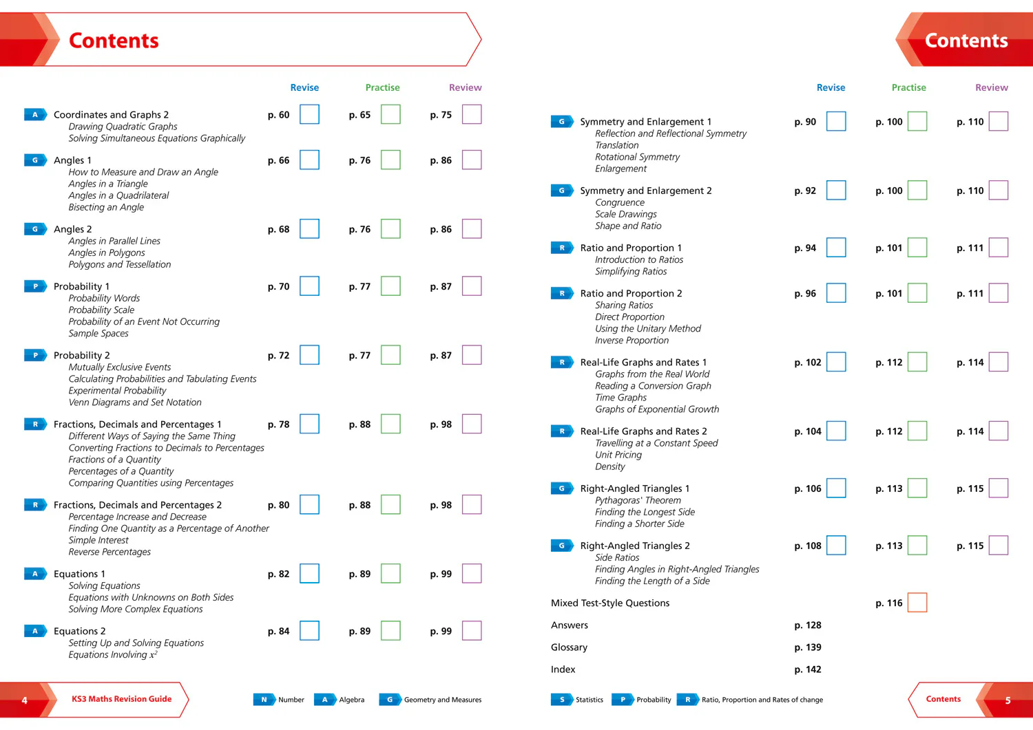 Collins KS3 Revision - KS3 Maths Higher Level Revision Guide: Ideal for Years 7, 8 and 9 - Image 3