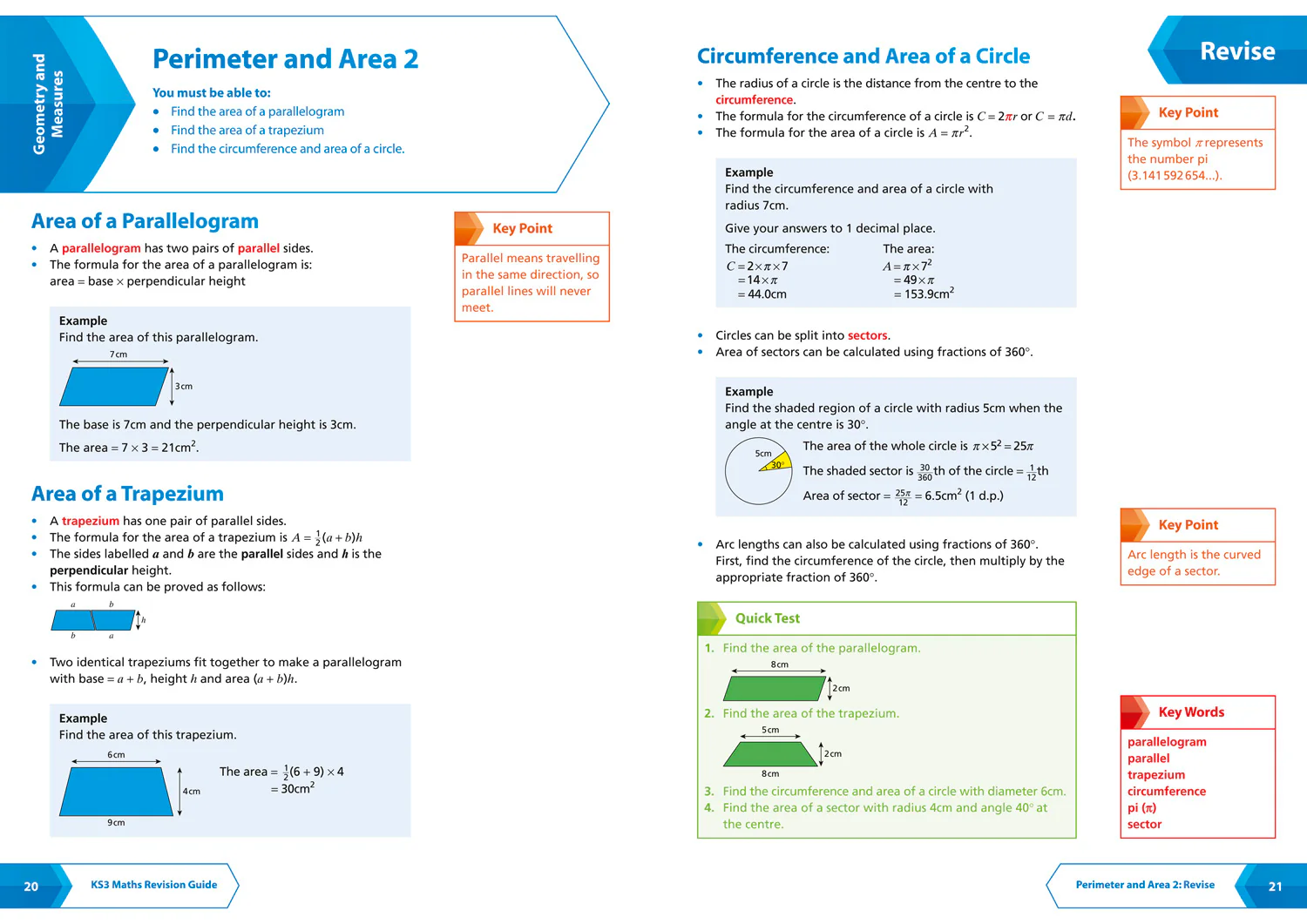 Collins KS3 Revision - KS3 Maths Higher Level Revision Guide: Ideal for Years 7, 8 and 9 - Image 4