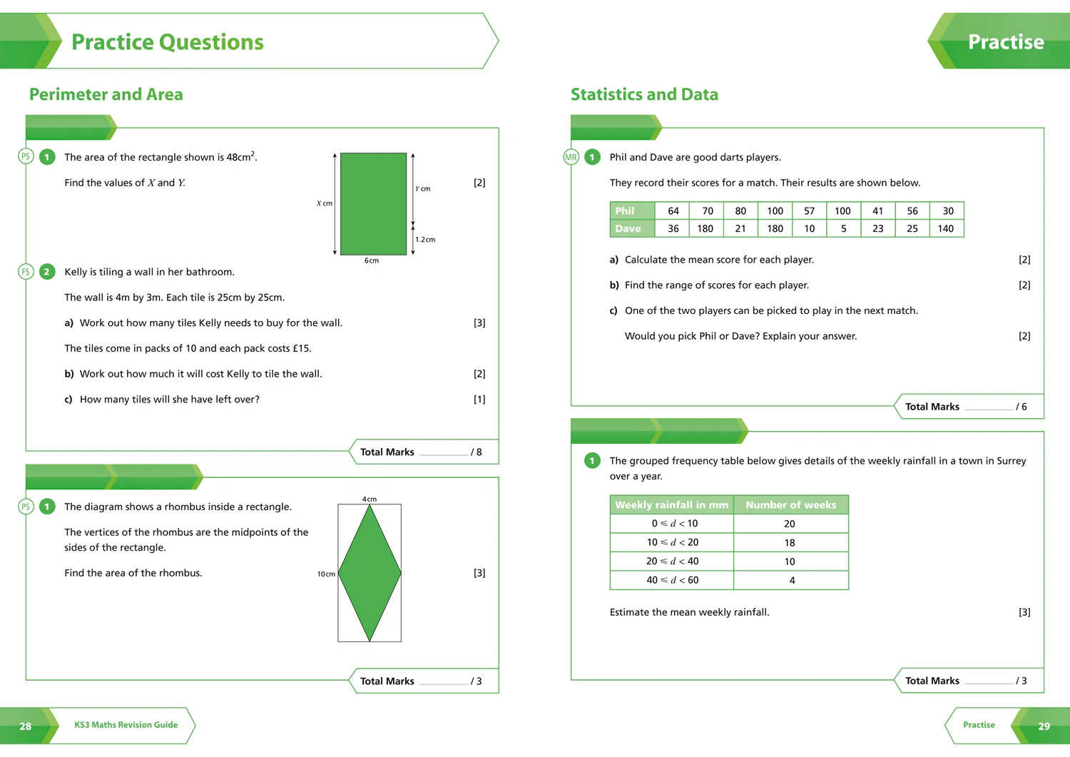 Collins KS3 Revision - KS3 Maths Higher Level Revision Guide: Ideal for Years 7, 8 and 9 - Image 5