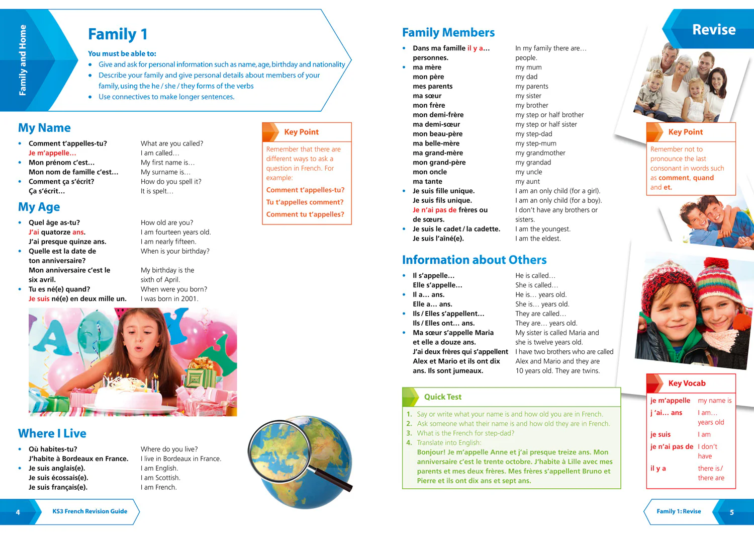 Collins KS3 Revision - KS3 French All-in-One Complete Revision and Practice: Ideal for Years 7, 8 and 9 - Image 3