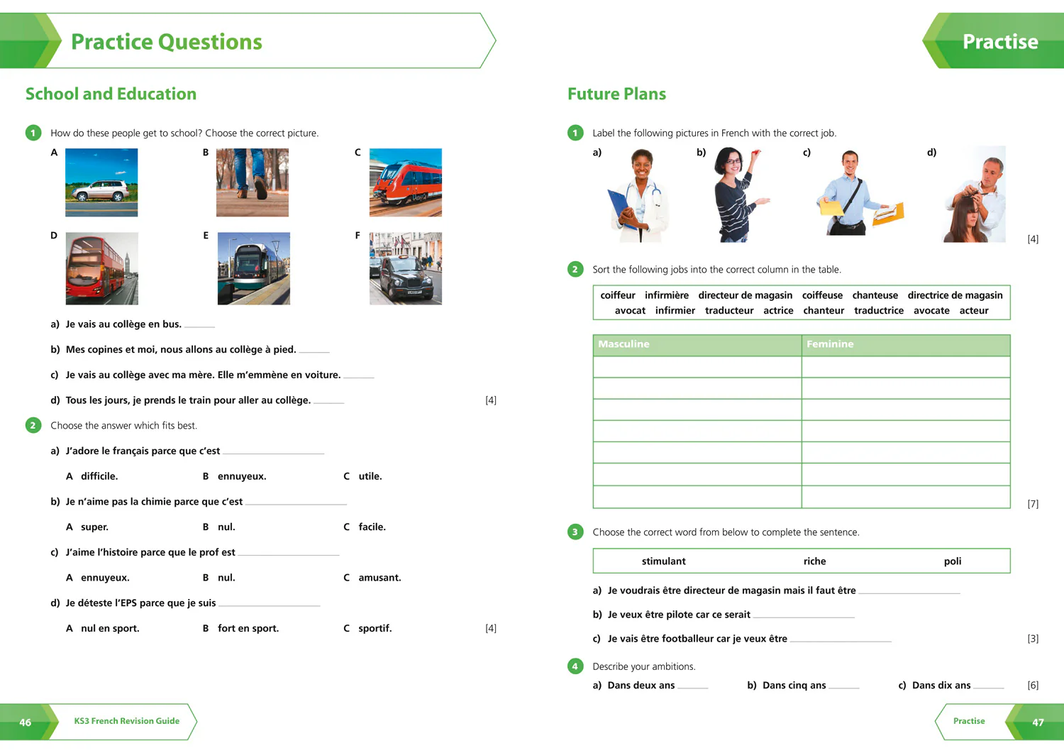 Collins KS3 Revision - KS3 French All-in-One Complete Revision and Practice: Ideal for Years 7, 8 and 9 - Image 4
