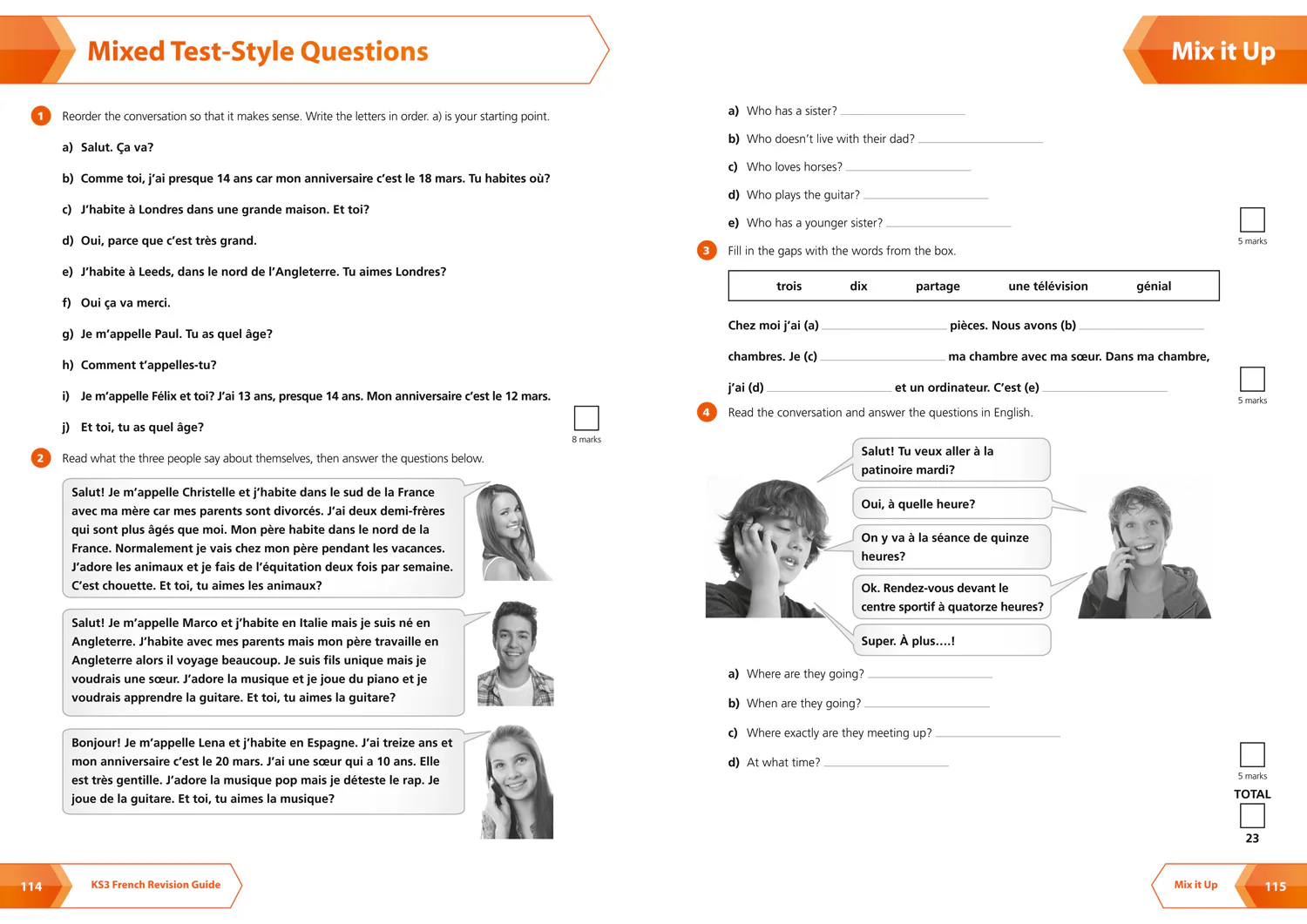 Collins KS3 Revision - KS3 French All-in-One Complete Revision and Practice: Ideal for Years 7, 8 and 9 - Image 6