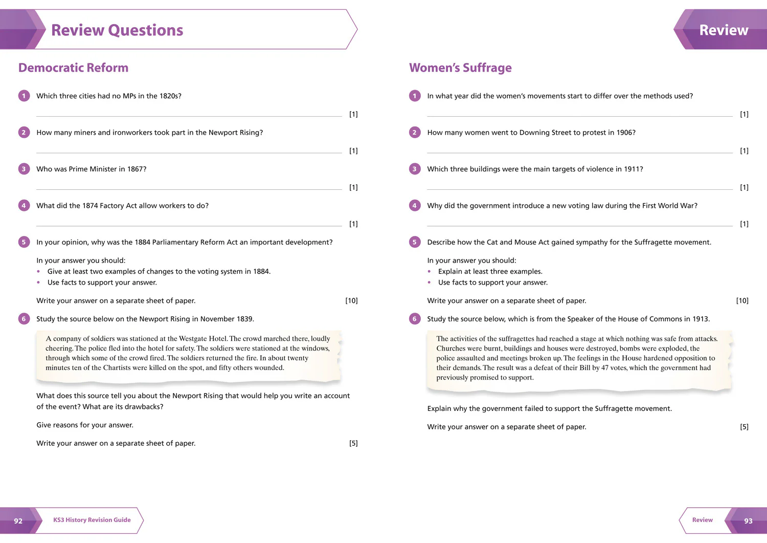 Collins KS3 Revision - KS3 History Revision Guide: Ideal for Years 7, 8 and 9 - Image 5